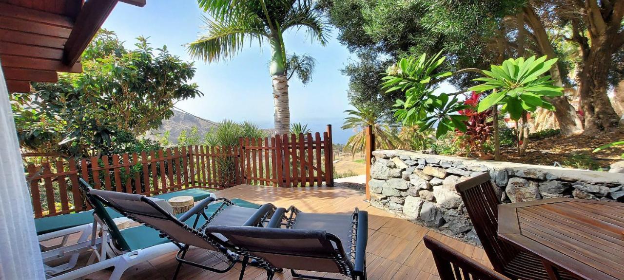 Cabana Los Palmeros, Vista Al Mar Y La Montana Alojera Extérieur photo