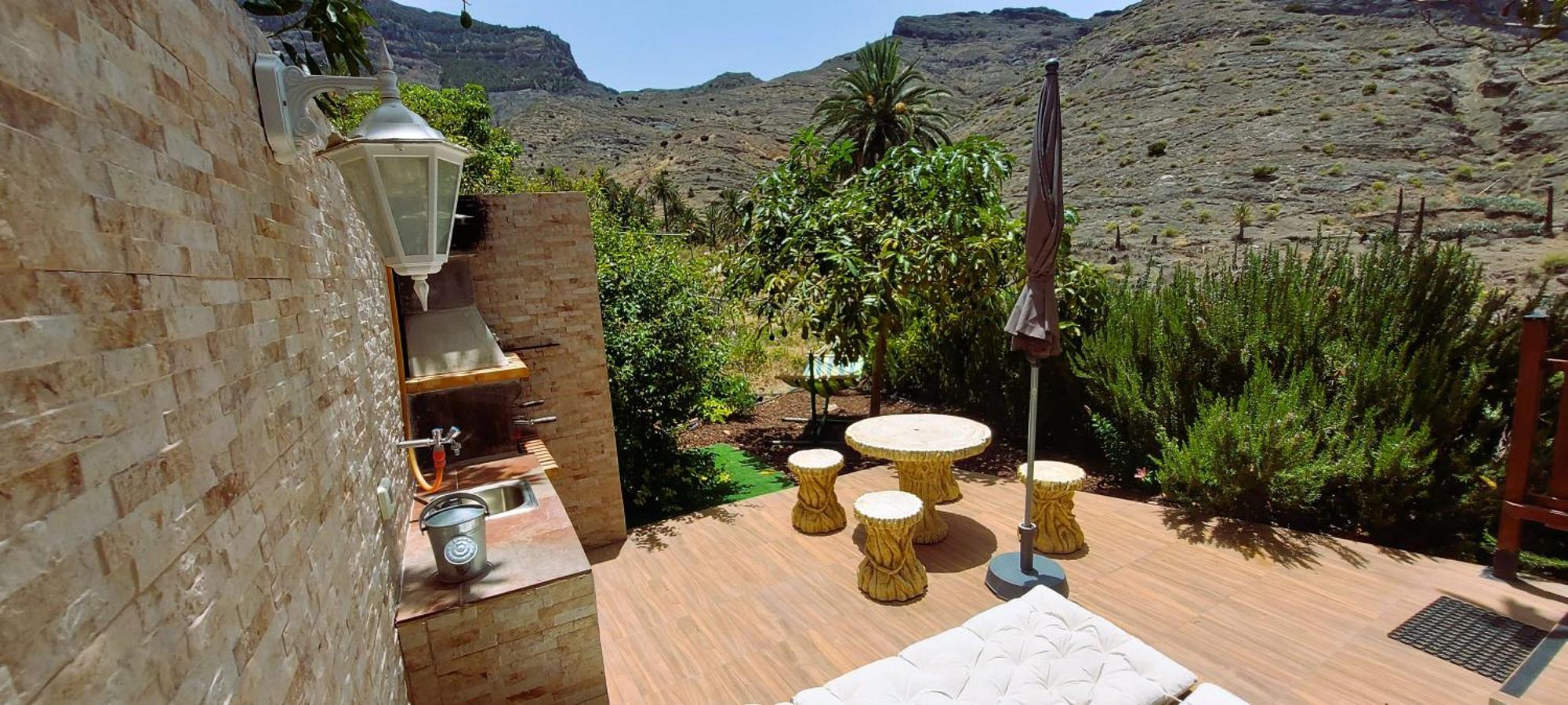 Cabana Los Palmeros, Vista Al Mar Y La Montana Alojera Extérieur photo
