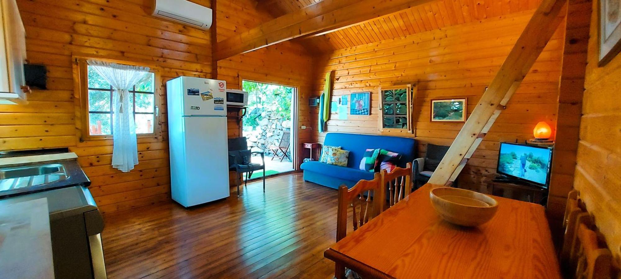 Cabana Los Palmeros, Vista Al Mar Y La Montana Alojera Extérieur photo
